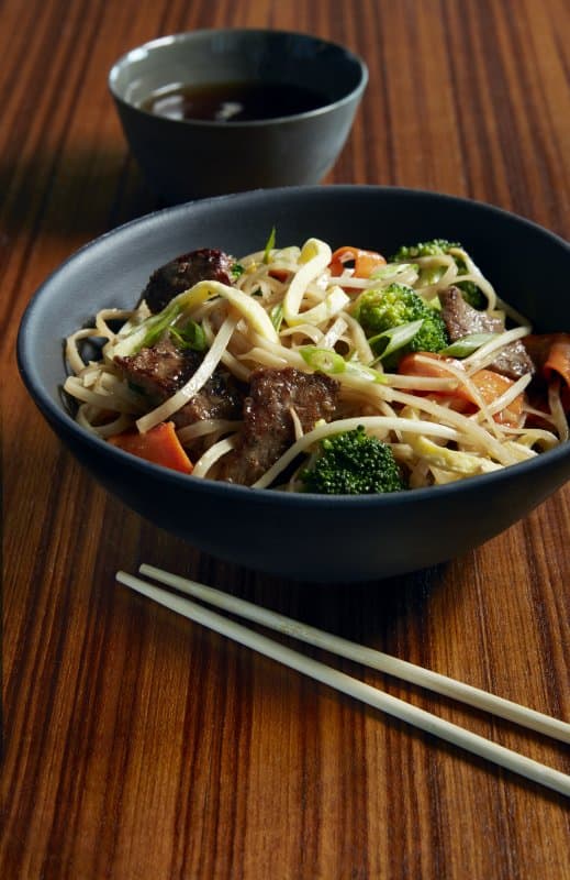NCL-Cruise-Dining-Asian-BeefChowFun Beef chow fun