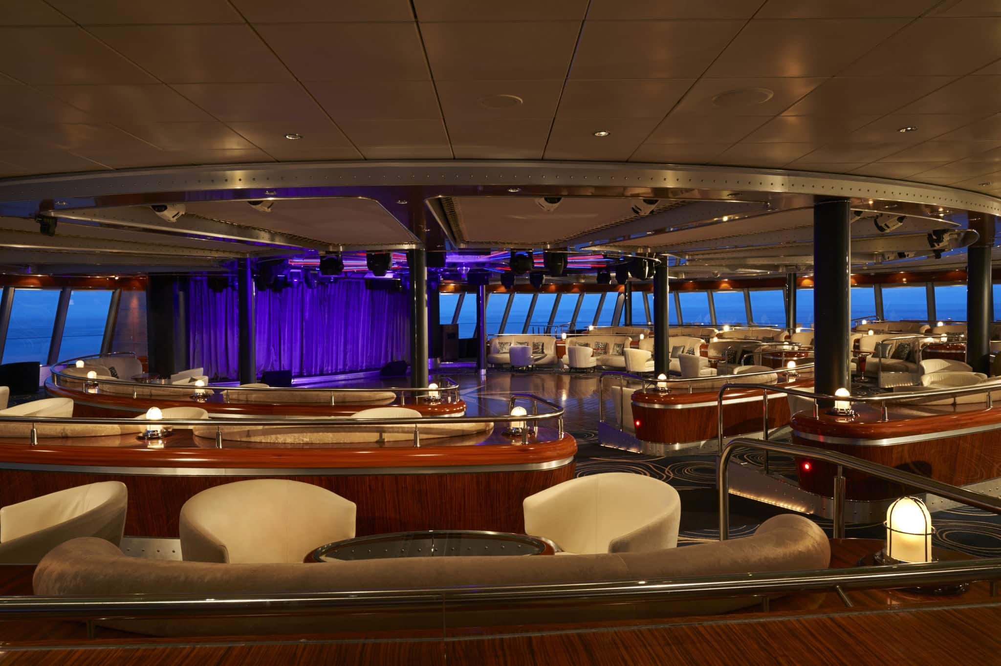 NCL Jewel Bars Lounges Spinnaker Lounge