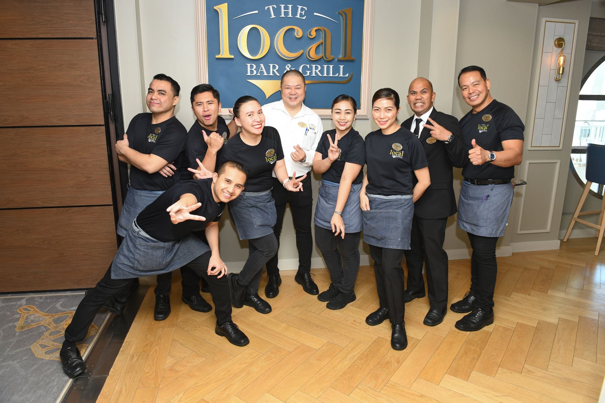 The crew of The Local. The crew of The Local.