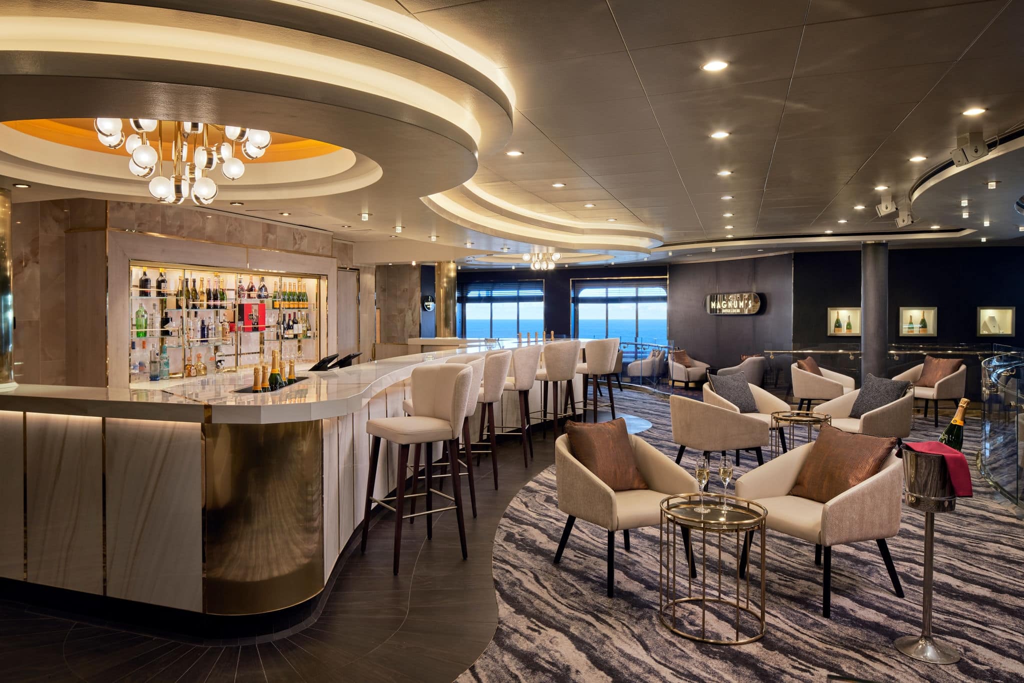 NCL Spirit Bars Lounges Magnums Wine Champagne Bar