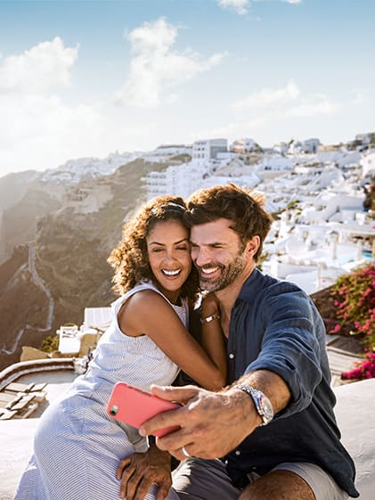 Walk through Greece's sun-bleached streets